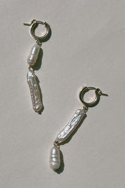 Gold Stonehenge Hoops