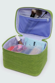 Green Juice Large Cosmetic Case
