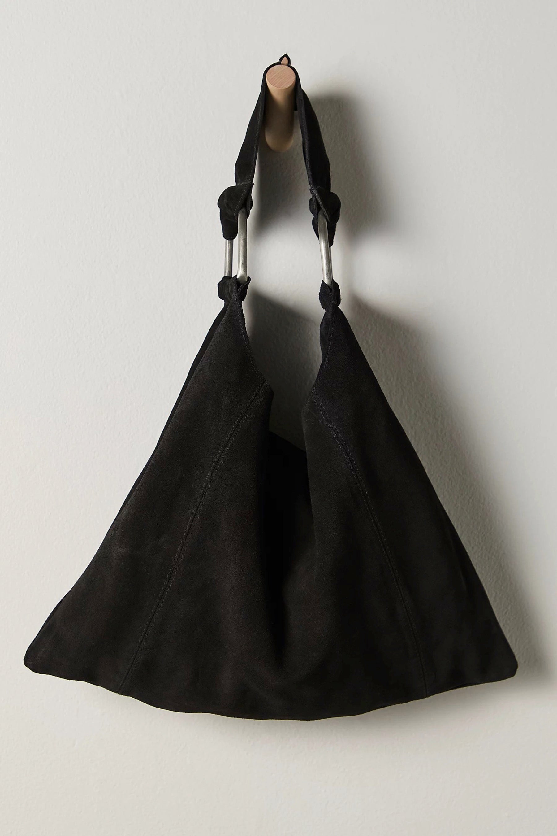Black Bobbi Slouch Tote