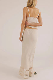Tea Long Lost Lover Slip Skirt