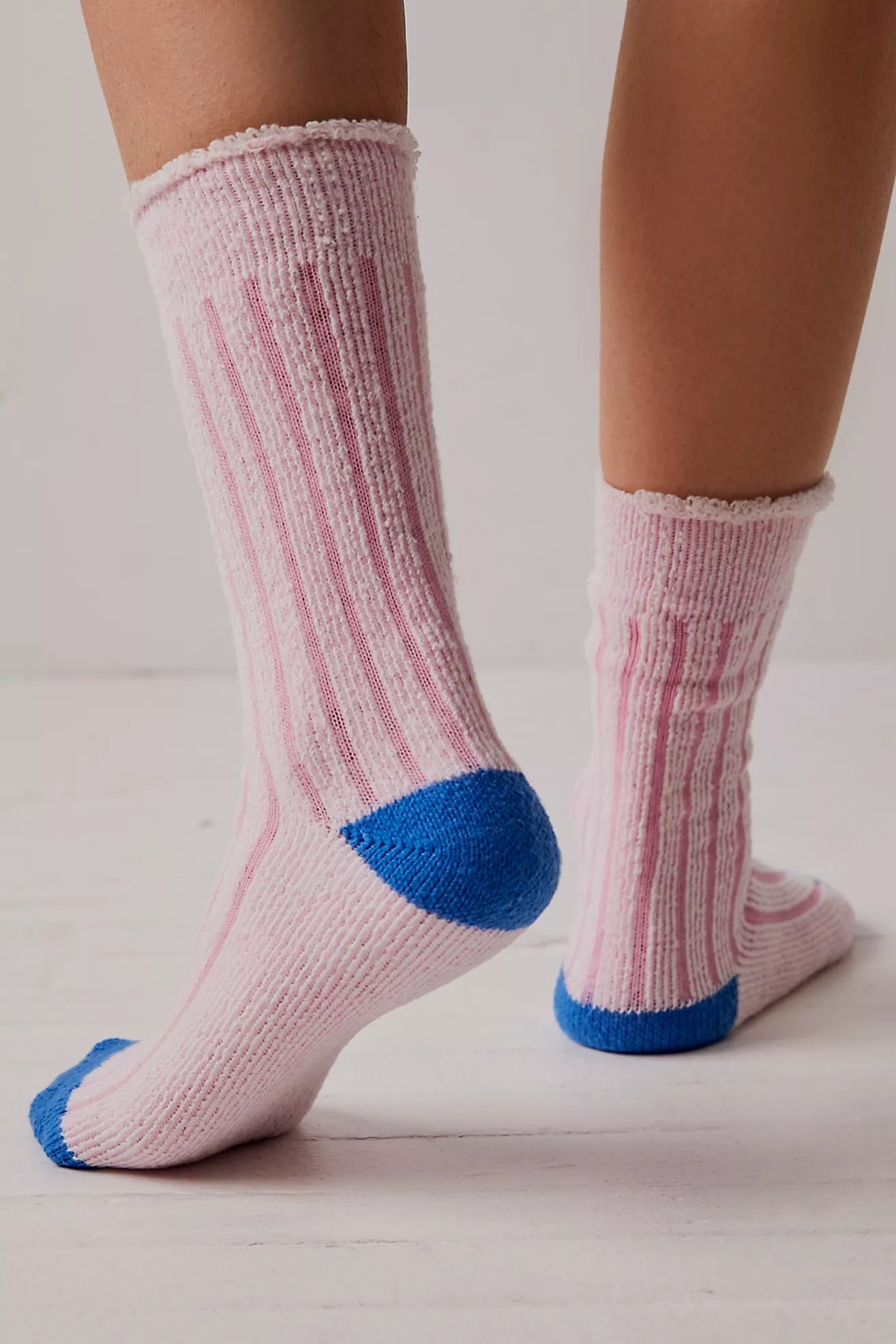 Bubblegum Plush Inside Out Sock