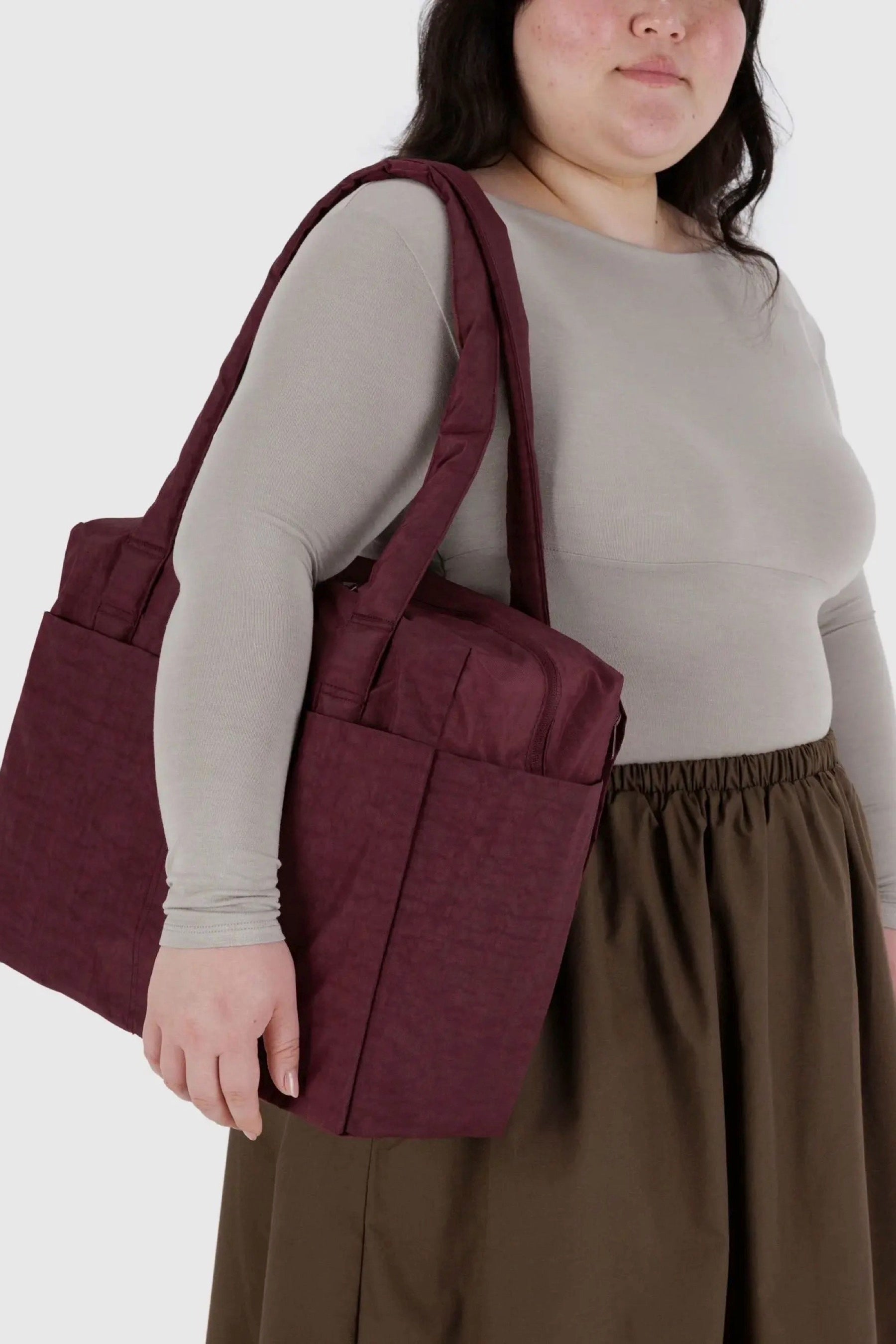 Mahogany Small Cloud Carry-on