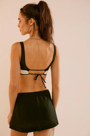 Black My Little Micro Mini