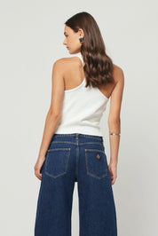 White Sand Addison Racer Tank