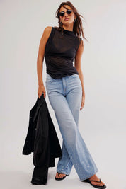 Black On Air Muscle Tank