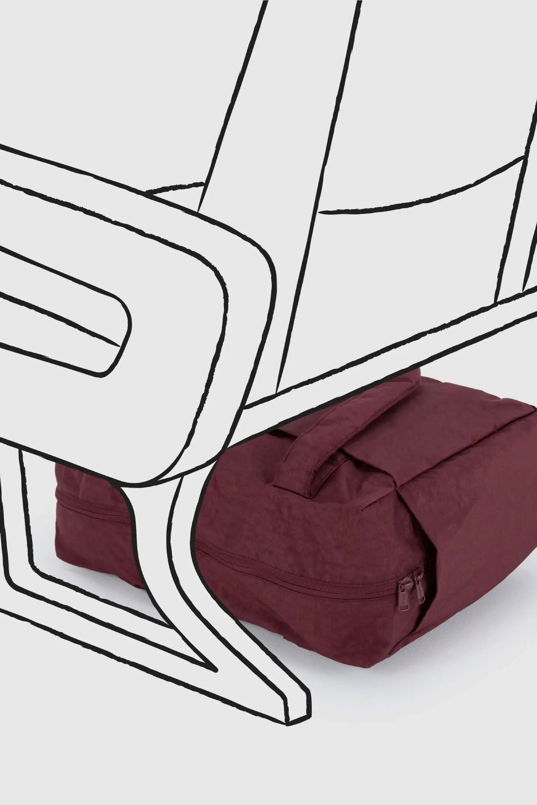 Mahogany Small Cloud Carry-on