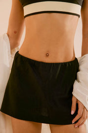 Black My Little Micro Mini