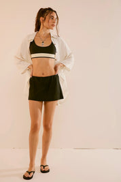 Black My Little Micro Mini