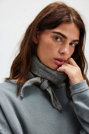 Grey Essential Triangle Scarf
