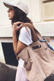 Sand Suede Caravan Bag