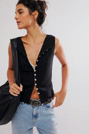 Black Tilly Vest