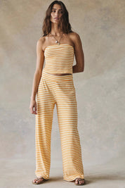 Papaya Stripe Sailor Set