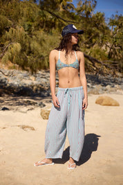 Prep Rouge Striped Quinn Pant