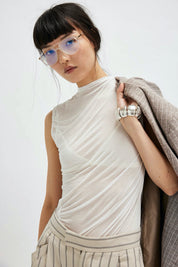 Ivory On Air Muscle Tank