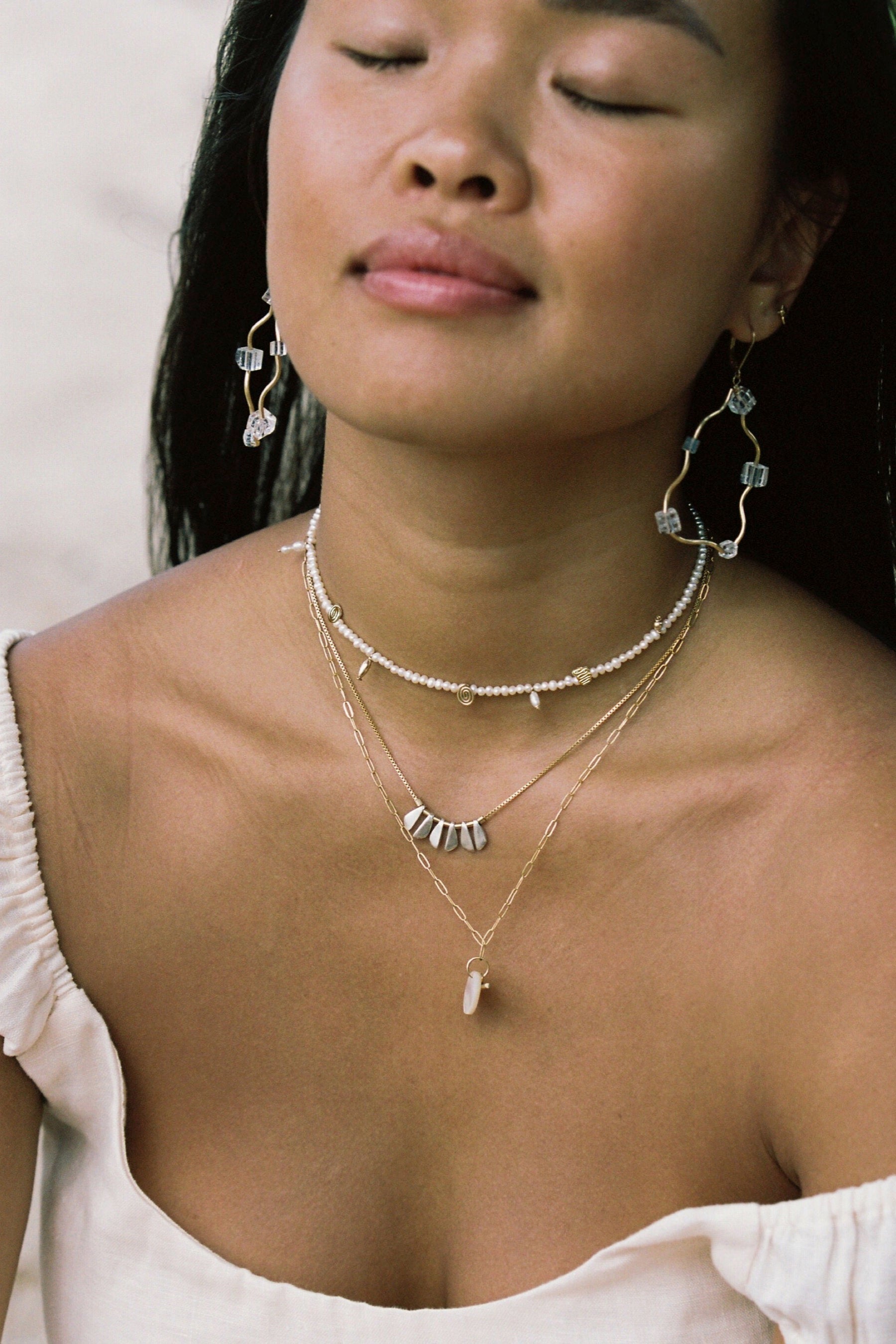 Two Tone Relic Necklace