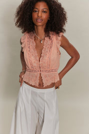 Peachie Day Dreamer Top