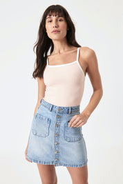 Peony Contrast Naomi Tank