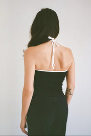 Contrast Julia Halter Top
