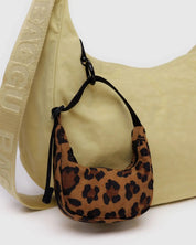 Leopard Crescent Bag Charm