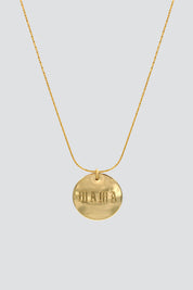 Gold Coin Mama Necklace