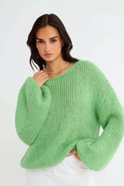 Sour Apple Milkshake Sweater