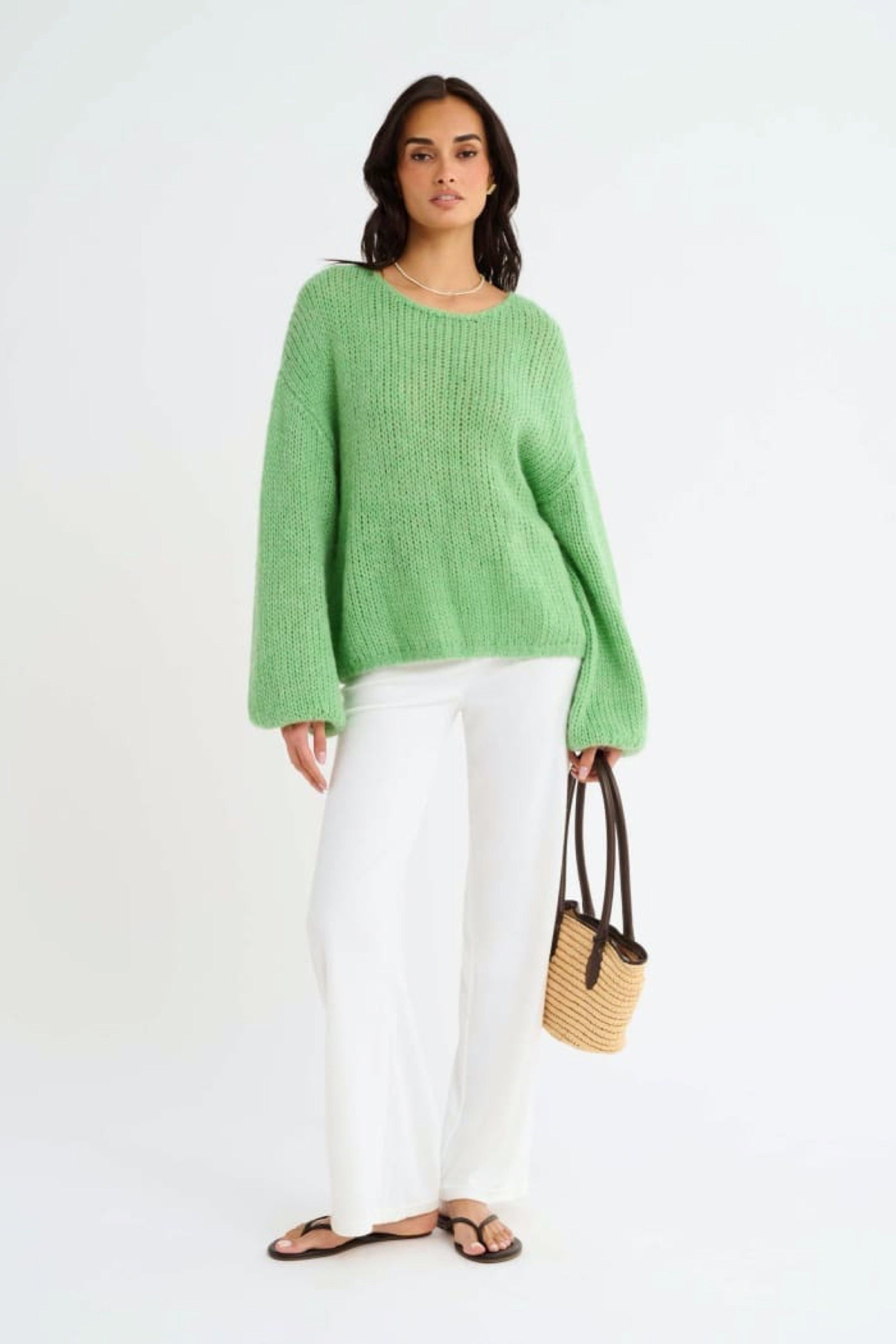 Sour Apple Milkshake Sweater