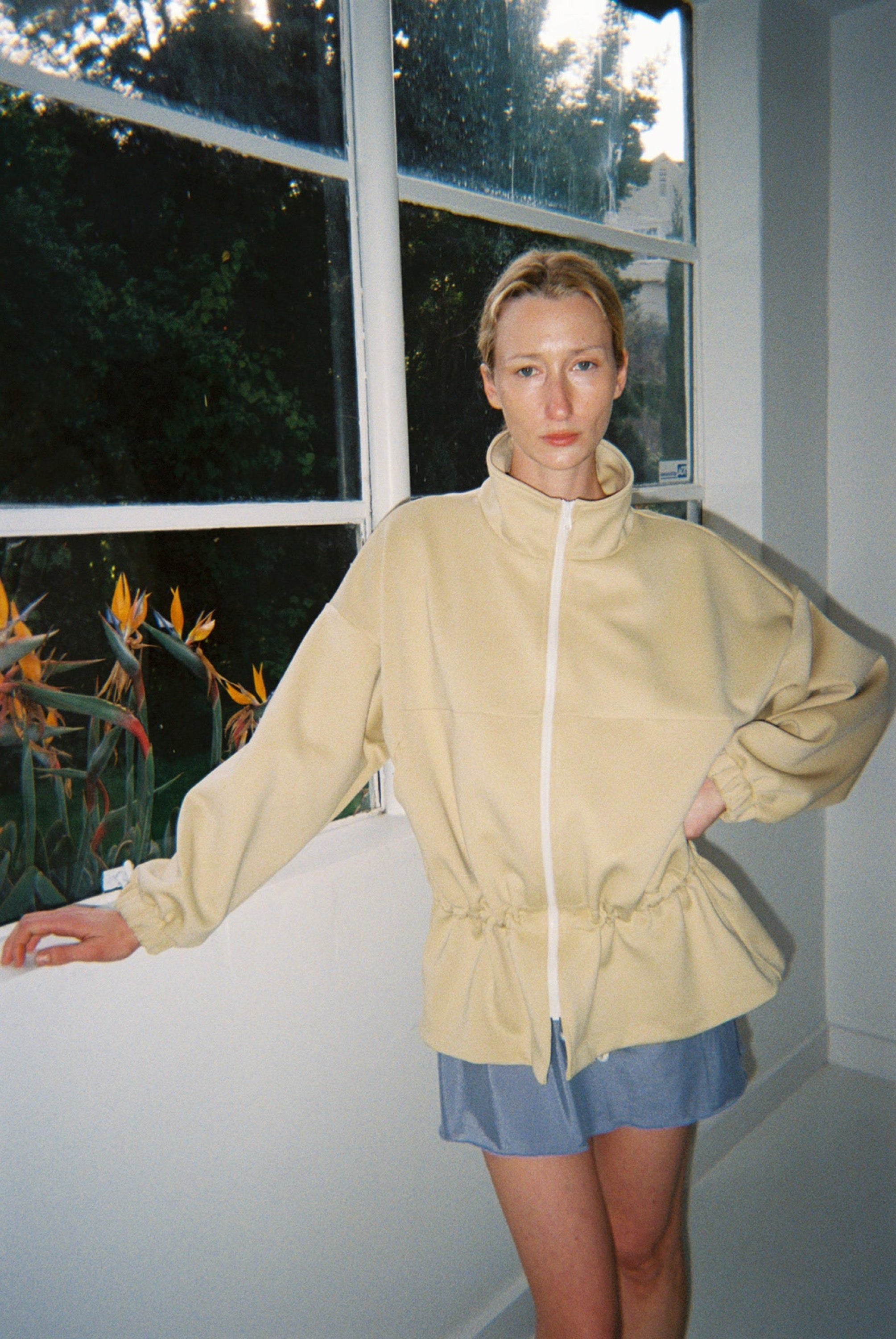 Oat Neoprene City Jacket