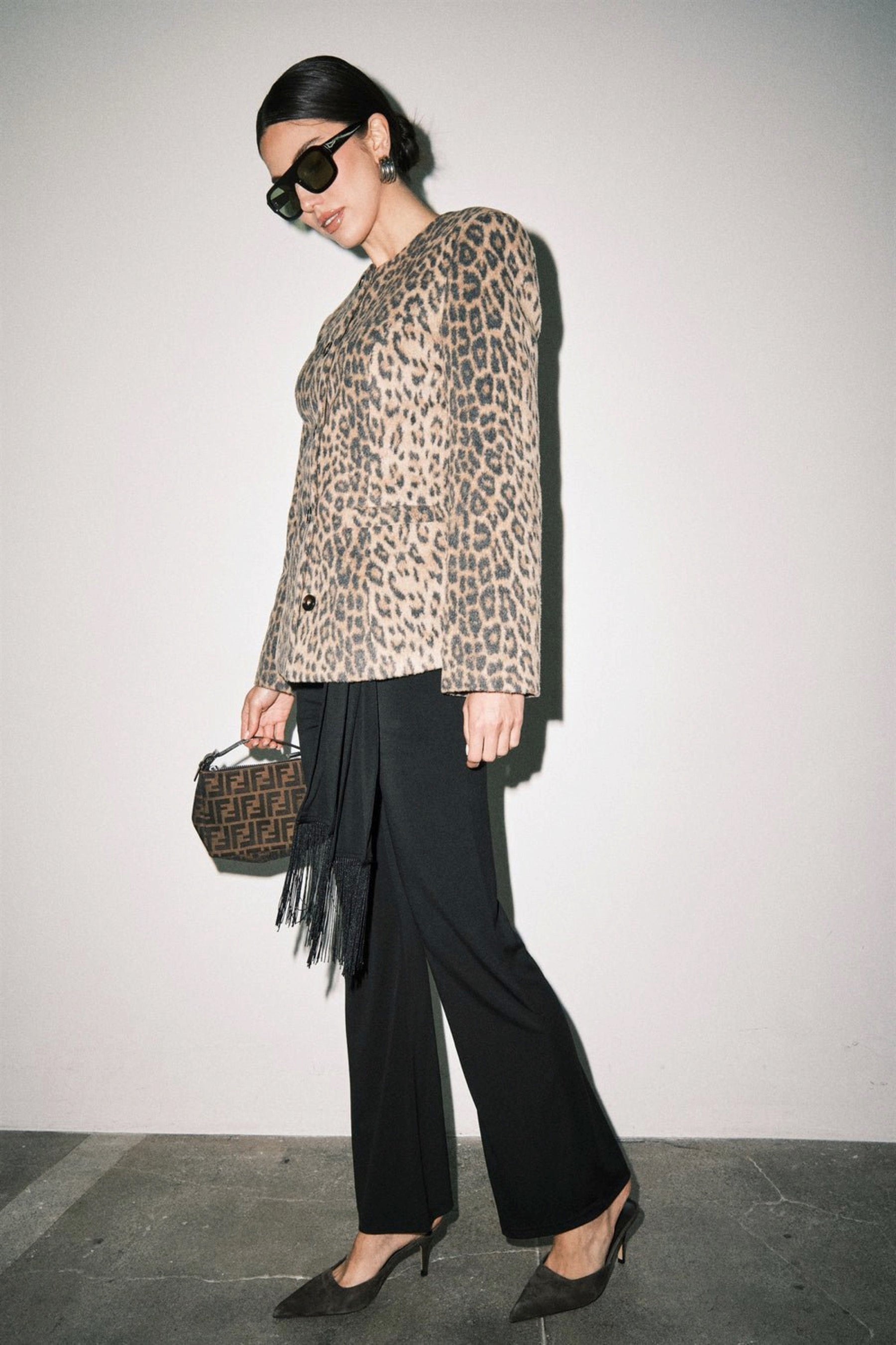 Leopard Cara Jacket