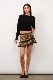 Leopard Zariah Mini Skirt