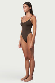 Espresso High Cut One Piece