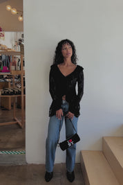 Black Laney Cardi