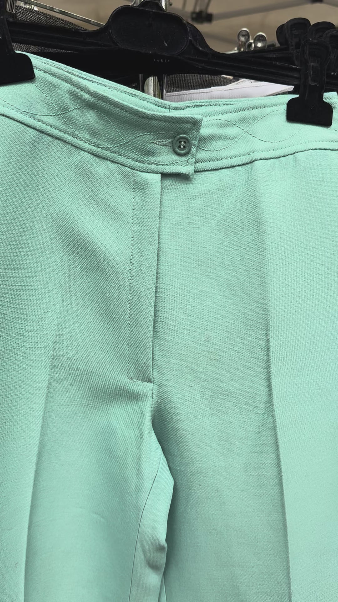 Mint Blue 70s Pant