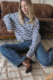 Cobalt I Can't Believe It's Not Vintage Crewneck