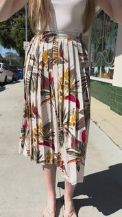 Spector Hawaiian Midi Skirt