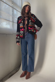 Black Narnia Knit Sweater