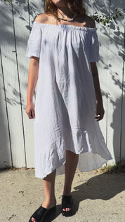 White Florence Dress