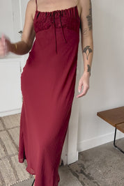 Crimson Midsummer Dress