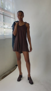 Coffee Bean Sespe Short Romper