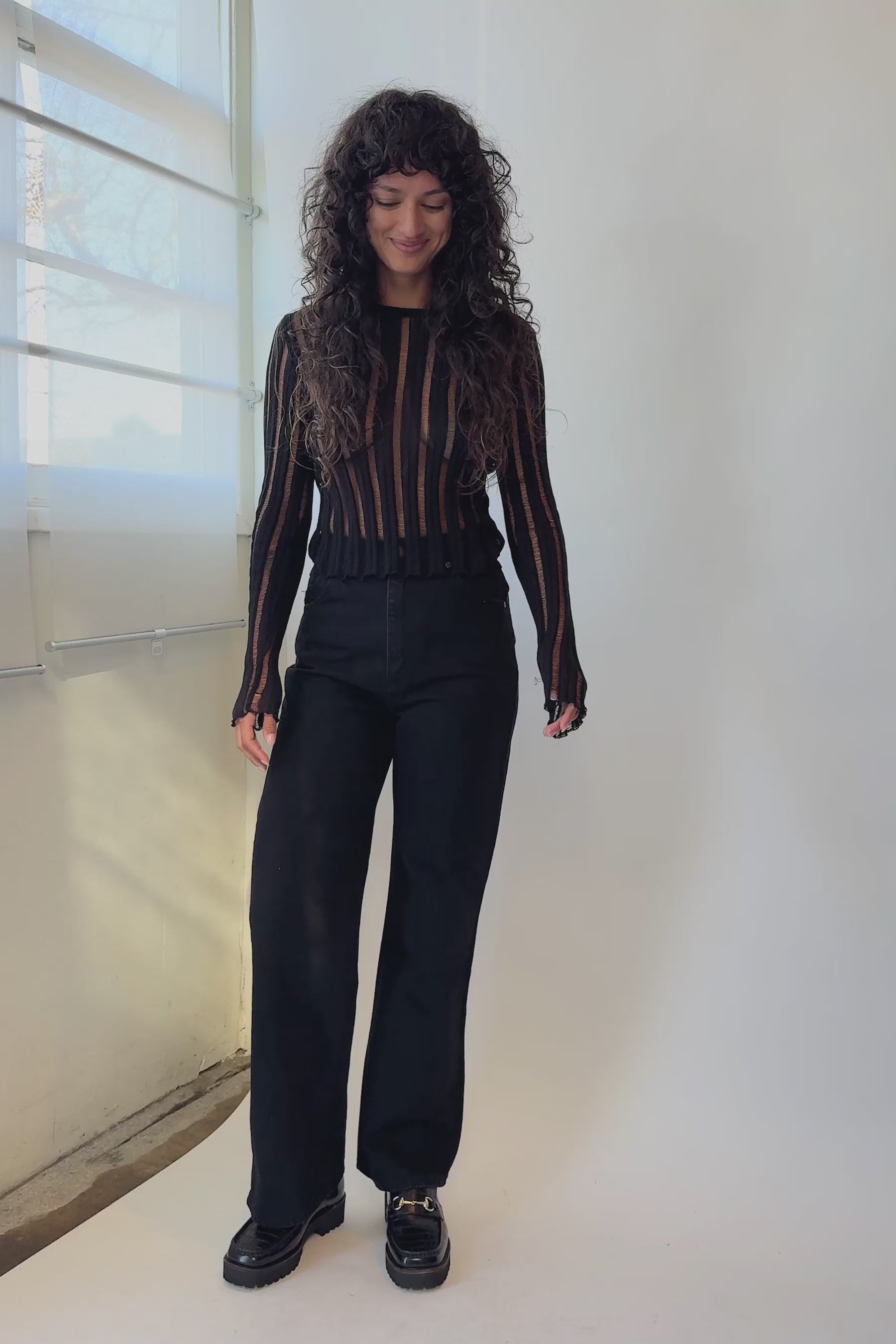 Rinse Black Heidi Ankle