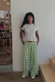 Green Terry Upcycled Pant