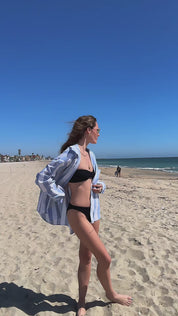 Black Jean Bikini