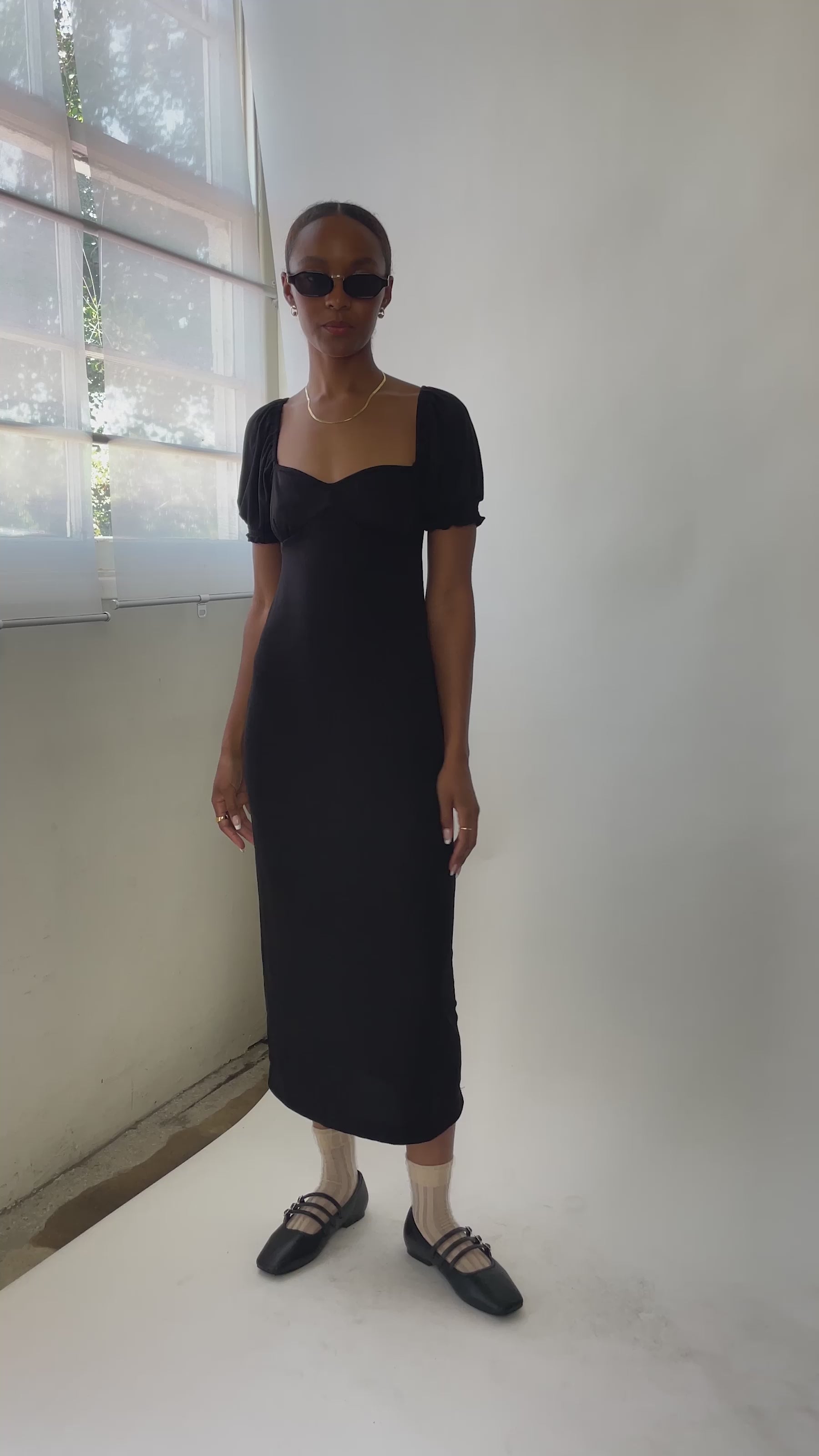 Black Bel Air Dress