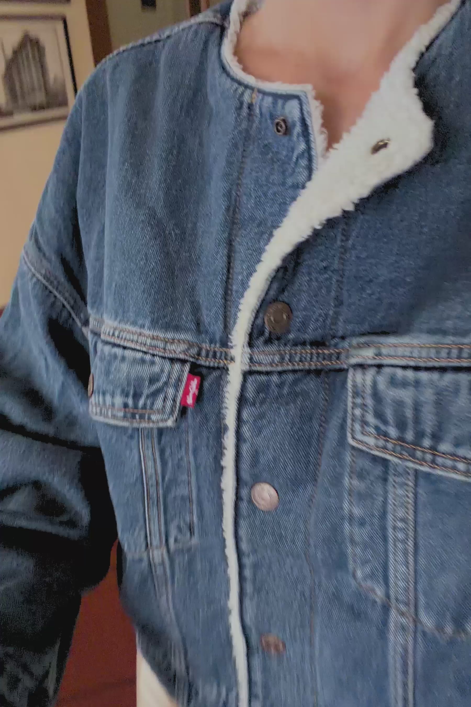 Rogue Rumor Crop Sherpa Jacket