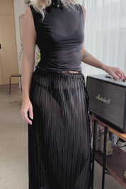 Black On Air Muscle Tank