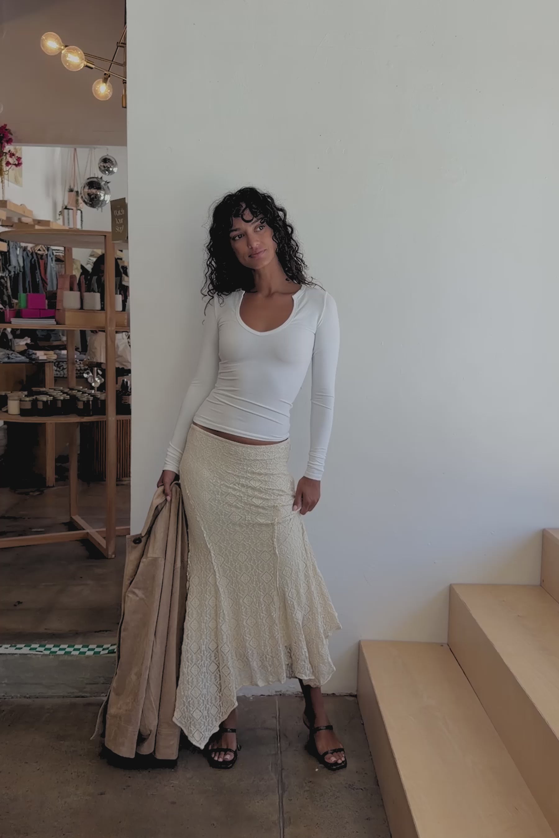 Tea Bella Lace Mermaid Skirt