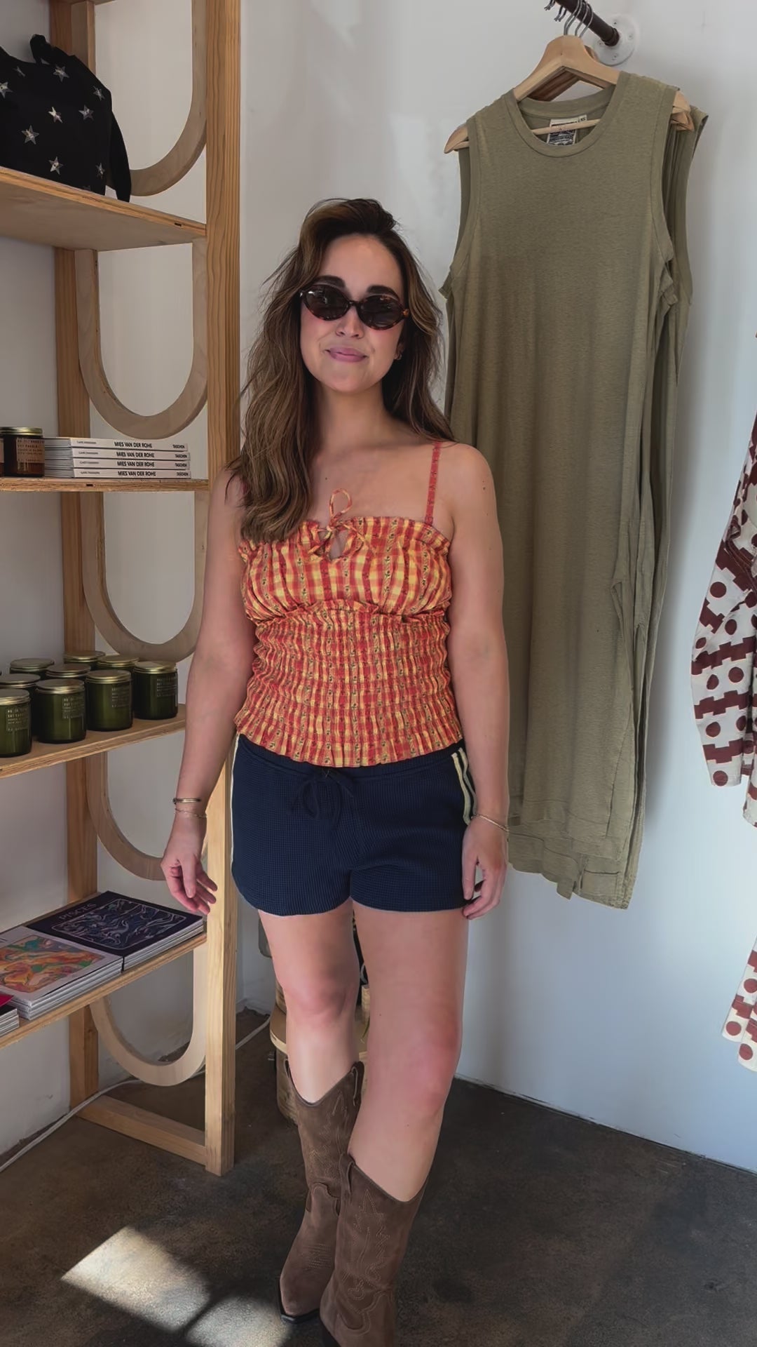 Navy & Butter Pippa Short