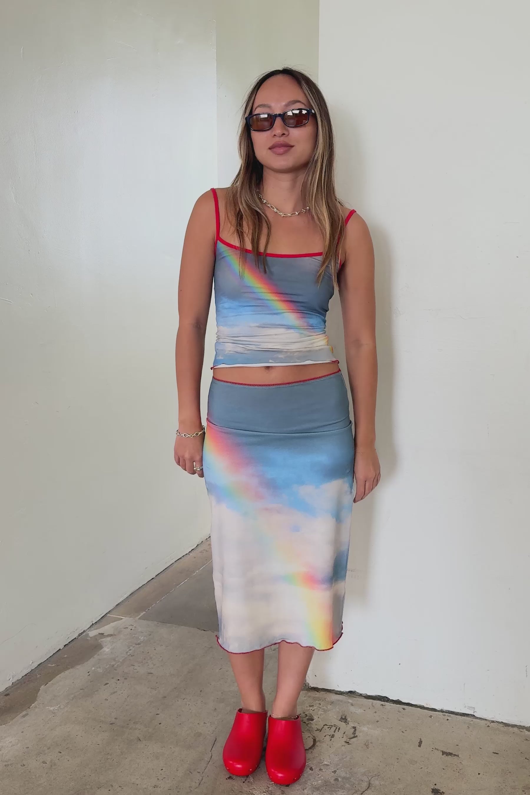 Rainbow Somewhere Skirt