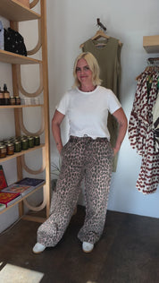 Leopard Rafe Pant