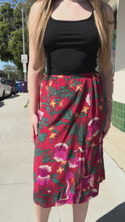 Saint Tropez Silk Skirt