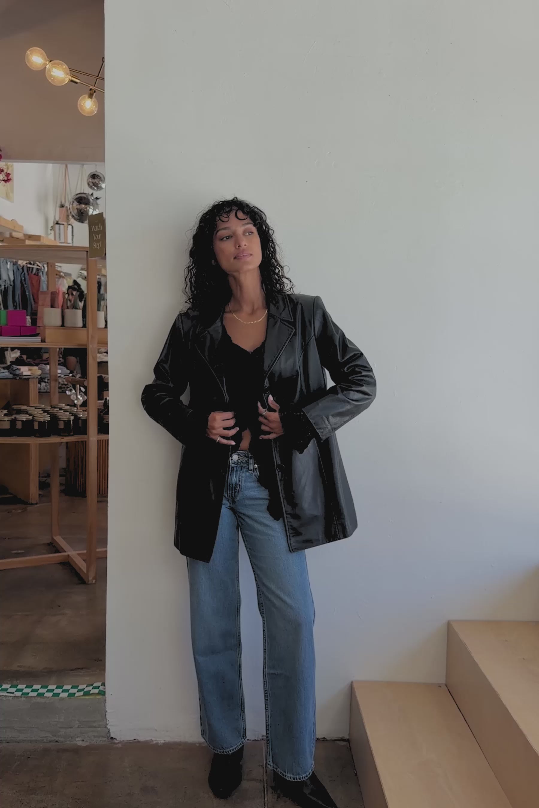 Preston & York Black Leather Jacket